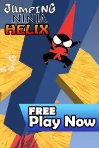 Jumping Ninja Helix Screen Shot 3