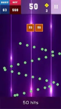 Bricks Ball - New Brick Breaker Neon Screen Shot 1