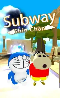 Shin chan Subway rush Screen Shot 0