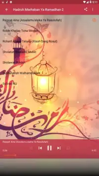Hadroh Marhaban Ya Ramadhan 2019 Offline Screen Shot 1