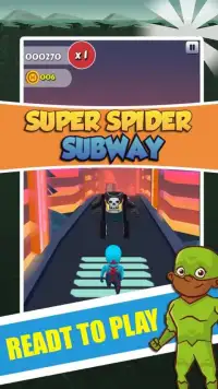 Super Spider Subway Screen Shot 10