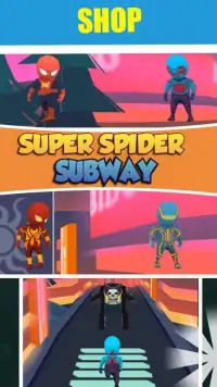 Super Spider Subway Screen Shot 1