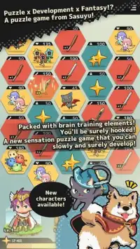 Sasuyu puzzle - Brain training fantasy puzzle game Screen Shot 9