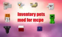 Inventory pets mod for mcpe Screen Shot 1