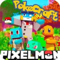 PixelMon mod: cube and craft 3d