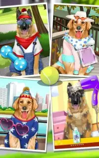 Puppy Dog Salon Games Screen Shot 2