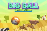 Fun big run happy animal baller - Big Ball Screen Shot 1