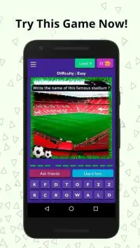 Football Quiz League : FIFA Quiz 2019 Screen Shot 3