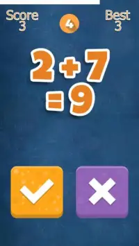 Math Challenge - Brain trainer Screen Shot 0