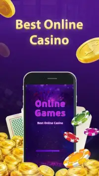 Online Casino: Slots Machines, Fun & Huge Jackpots Screen Shot 0