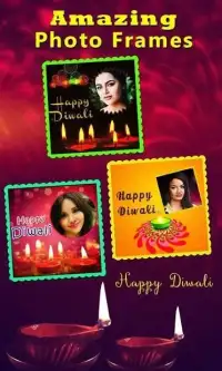 Diwali Photo Frame, greetings & Gif's 2018 Screen Shot 1