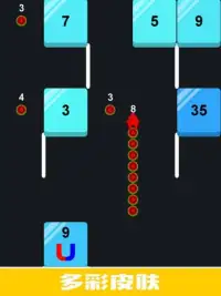 Caterpillar vs Block-Strategy Popular .IO Games Screen Shot 2