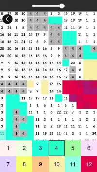 Vaporwave Pixel Art: Glitch Color By Number Game Screen Shot 2