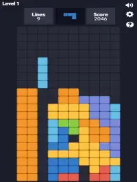 Brick Block Puzzle - Tetroid Swipe Game Screen Shot 4