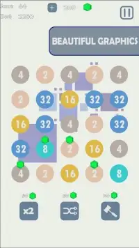 UpSum: 2048 Puzzle Games Screen Shot 0