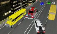 Racing in car 2018:City Highway Traffic Racer Sim Screen Shot 15