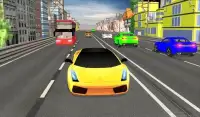 Racing in car 2018:City Highway Traffic Racer Sim Screen Shot 5