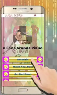 Ariana Grande "BREATHIN" Piano Game Screen Shot 3