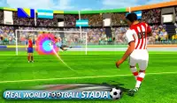 Flick Soccer League : Football Strike Shoot Kick Screen Shot 2