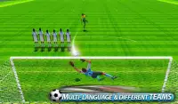Flick Soccer League : Football Strike Shoot Kick Screen Shot 1
