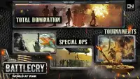 BattleCry: World War Game Free Online RPG Screen Shot 1