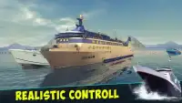 Big Cruise Ship Simulator Games 3D:Cargo Passenger Screen Shot 4
