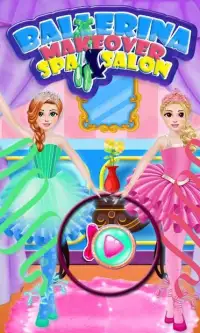 Cute Girl Ballerina Makeup Salon-Ballet Girl Games Screen Shot 0