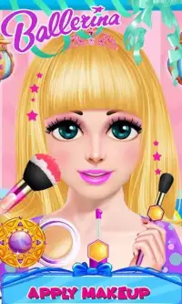 Cute Girl Ballerina Makeup Salon-Ballet Girl Games Screen Shot 4