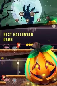 Halloween Game - Spooky Town Endless Runner Screen Shot 3
