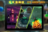 Halloween Game - Spooky Town Endless Runner Screen Shot 4