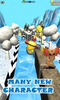 Free Minion Banana - Winter Dash Adventure Screen Shot 0