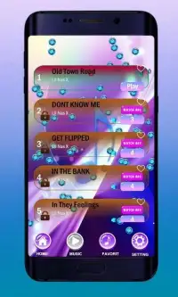 * New Lil Nas X - Piano Tiles Game Screen Shot 2
