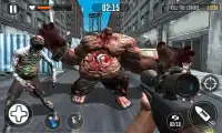 Zombie Escape Games - Zombie Killing Simulator Screen Shot 1
