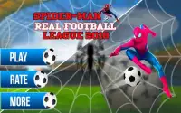 Spiderman Real Football League 2018:FIFA Football Screen Shot 7