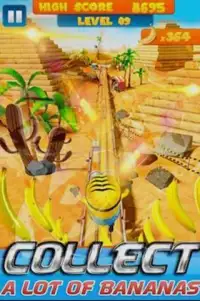 3D Minion Run Adventure : Banana Rush 2 Screen Shot 3