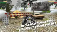 Car Crash Forest racing game Screen Shot 0
