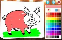 Art Coloring Page - for Pig Painting Screen Shot 3