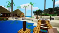 New Craft World Exploration Building Seaside Game Screen Shot 1