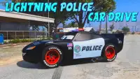 Superhero Auto Police Car Racer 3D Screen Shot 0