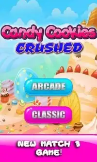 Candy Cookies Crushed - Match Adventure Screen Shot 3