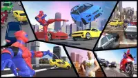 Sin City Rope Hero : Superhero Games Screen Shot 7