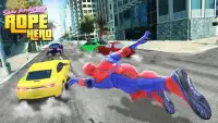 Sin City Rope Hero : Superhero Games Screen Shot 5