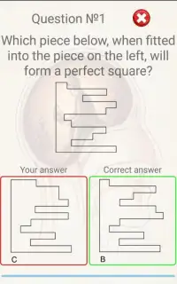 IQ Test - free intelligence quiz (brain games) Screen Shot 0