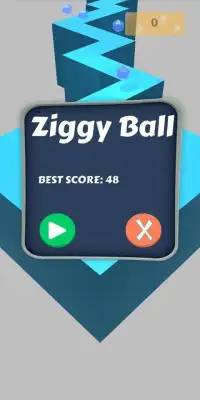 AK Ziggy Ball : PK Zig zag Tap Screen Shot 4