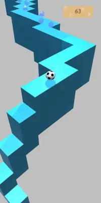 AK Ziggy Ball : PK Zig zag Tap Screen Shot 0