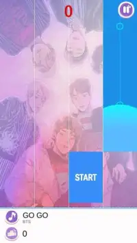 BTS Magic Paino Tiles Music dance Screen Shot 1