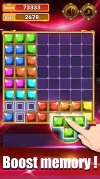 Block Puzzle Jewel - Free Jewel Blast Screen Shot 2