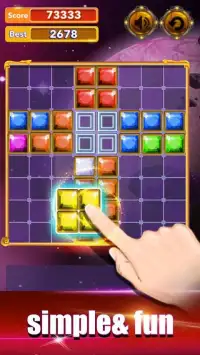 Block Puzzle Jewel - Free Jewel Blast Screen Shot 1