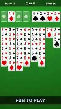 FreeCell Solitaire Card Game: Fun Puzzle Screen Shot 1