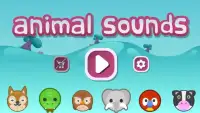Animal Sounds Game for Kids Screen Shot 1